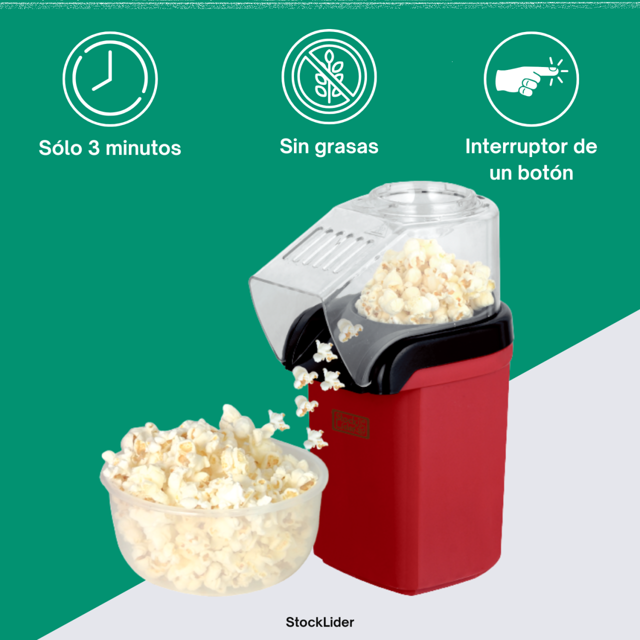 MAQUINA DE PIPOCAS