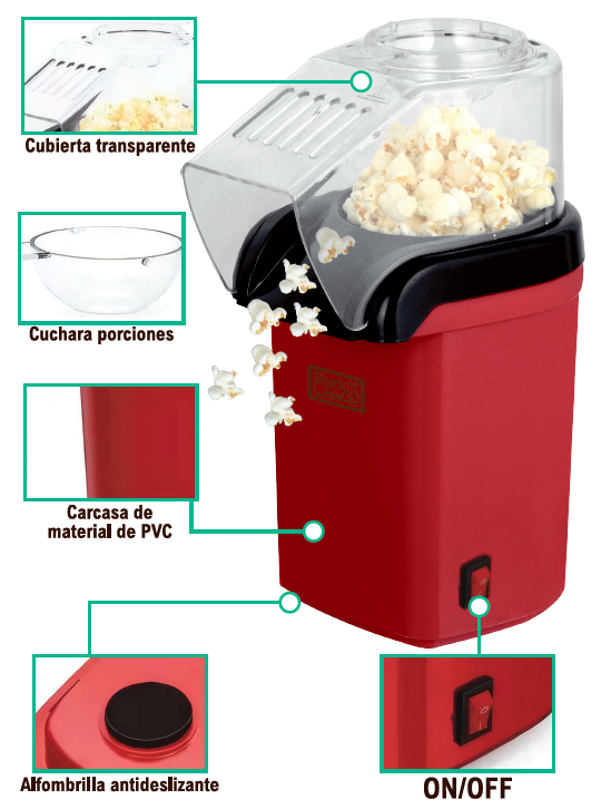 MAQUINA DE PIPOCAS