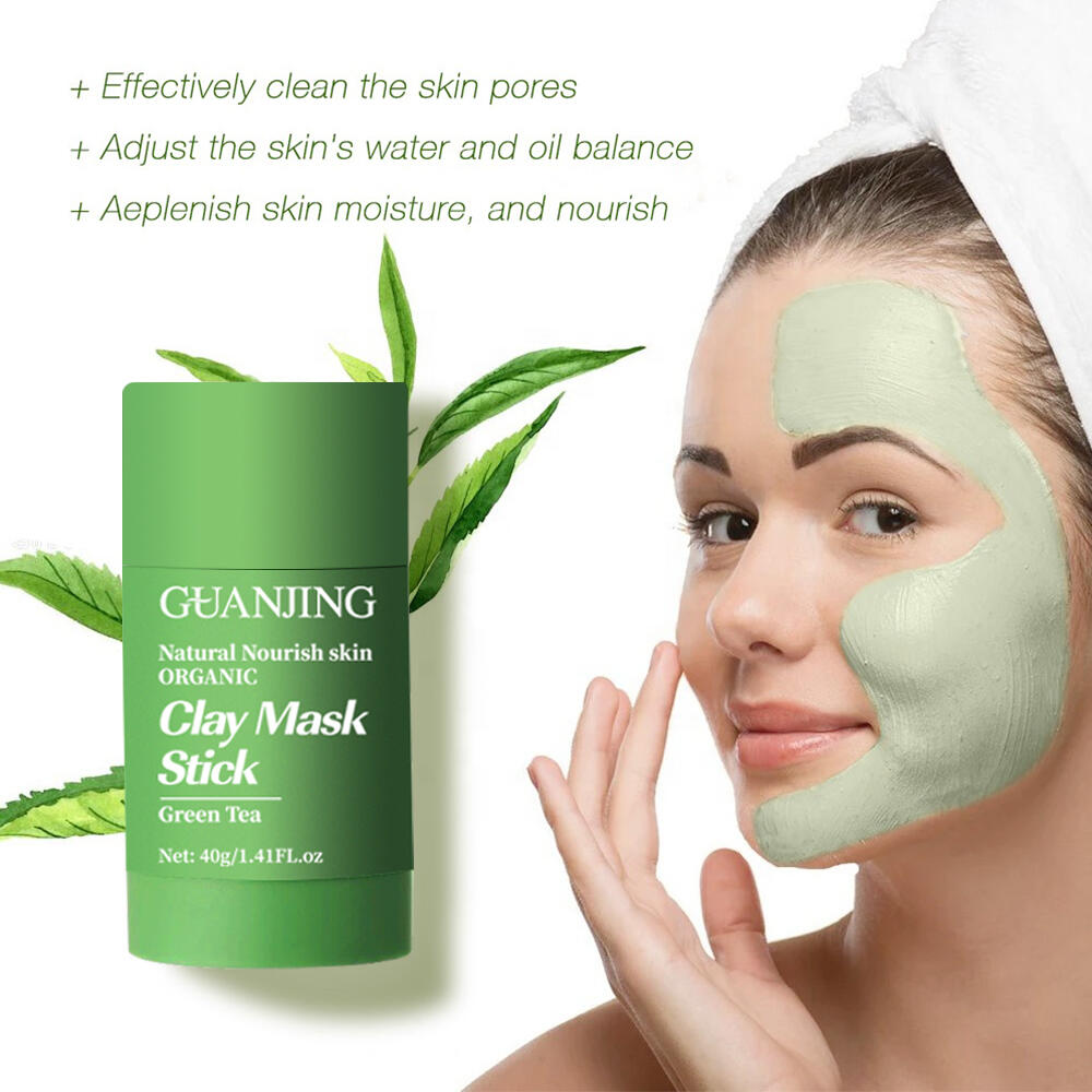 MASAJEADOR FACIAL + MASCARILLA TÉ VERDE